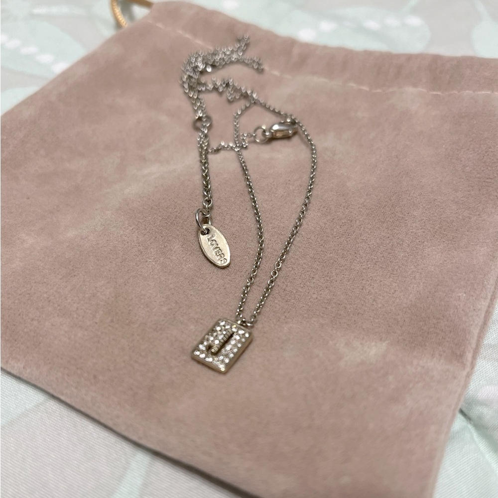 J initial necklace